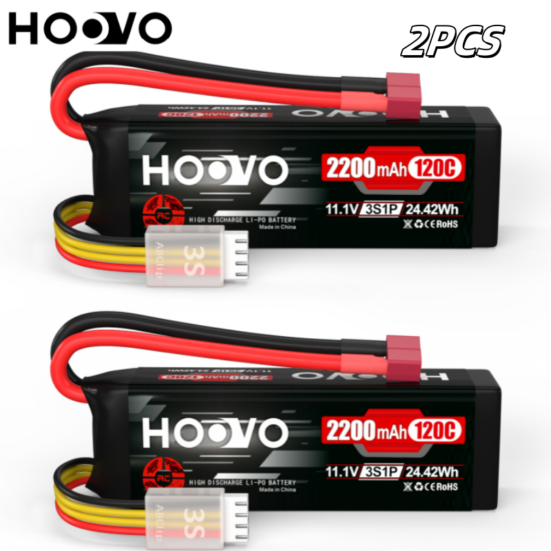 Drone Gimbal Controller - 2Pcs HOOVO 11.1V 2200mAh RC Battery