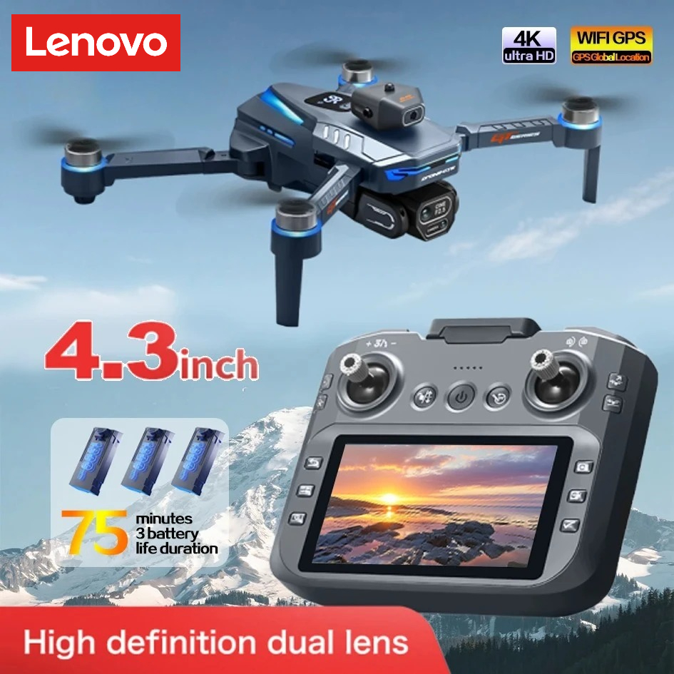 Drone Gimbal Brushless - Lenovo GT8 drone 8K HD dual