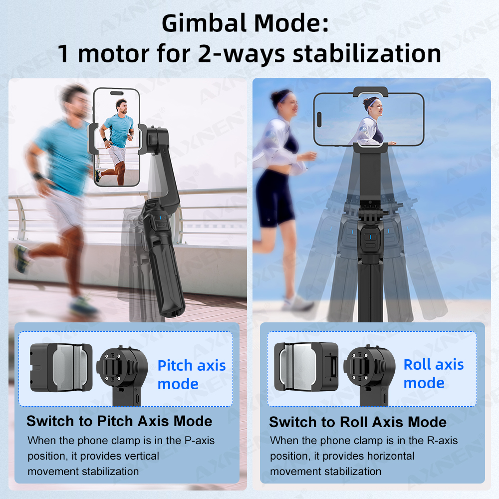 AXNEN HQ2-SE Smartphone Gimbal - Drone Gimbal For Gopro avis et prix