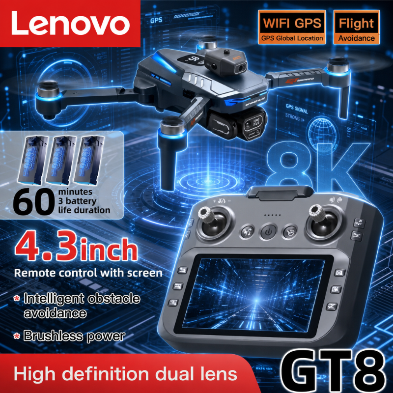 Lenovo GT8 8K Drone Profession - Drone Gimbal 2 Axis avis et prix