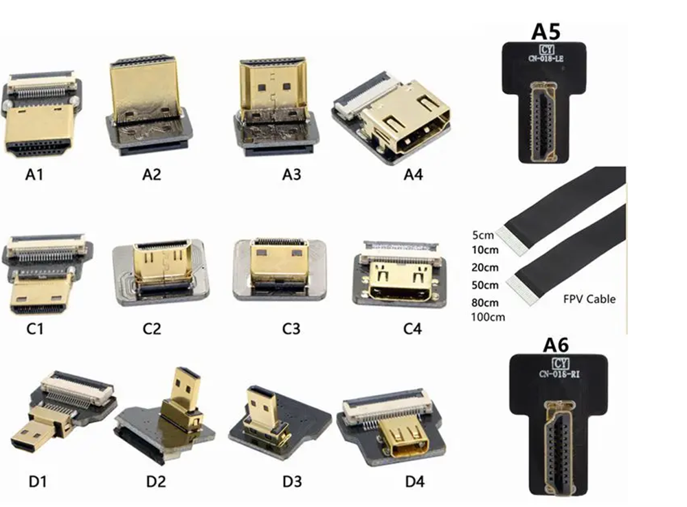 FPV Micro Mini HDMI-compat 90  - Drone Gimbal For Gopro avis et prix