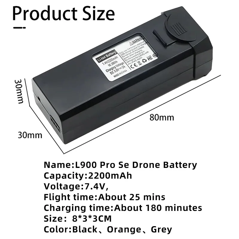 Battery L900 PRO SE Max Drone  - Drone Gimbal 2 Axis avis et prix