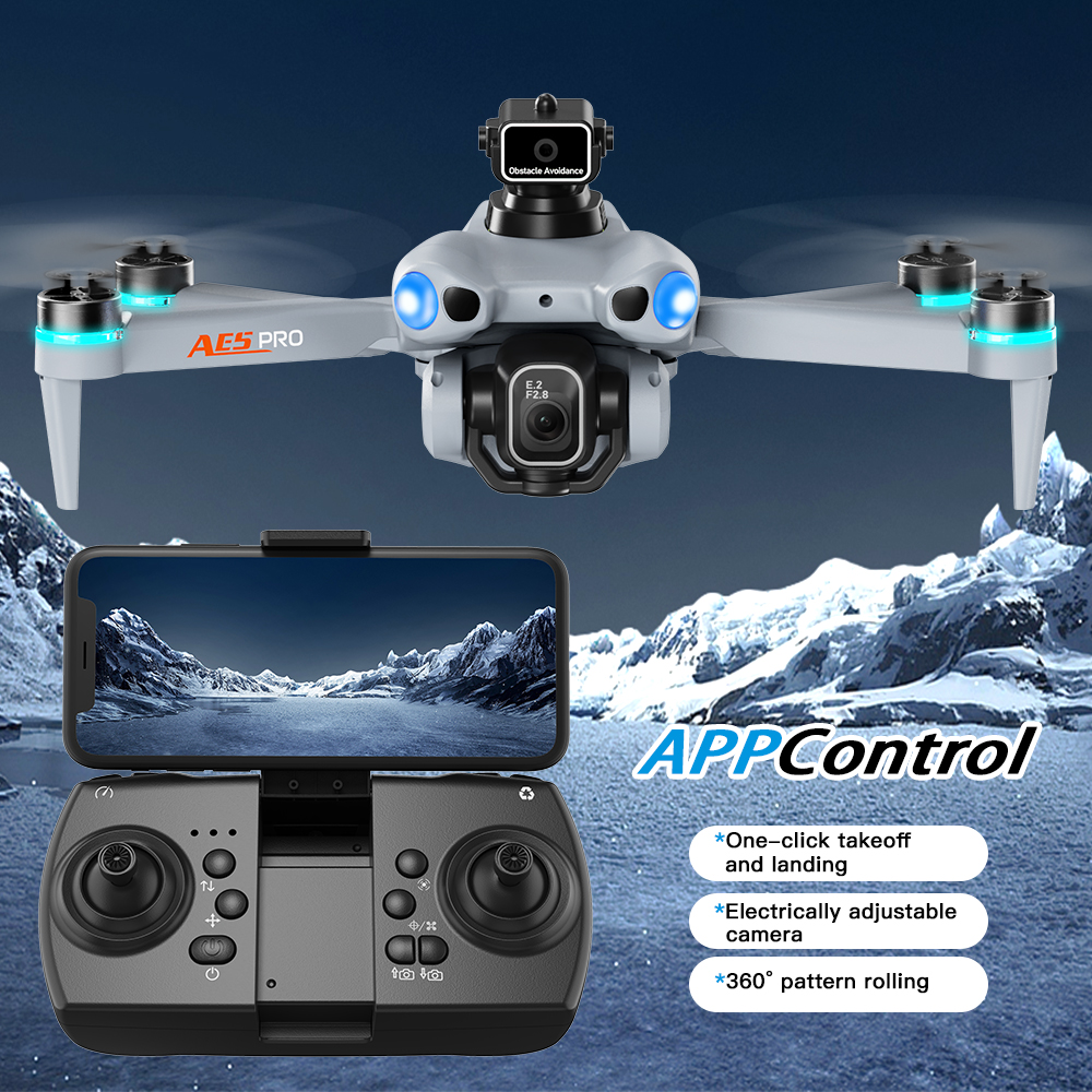2026 New AE5 Pro Drone 8K HD 4 - Drone Gimbal 2 Axis avis et prix