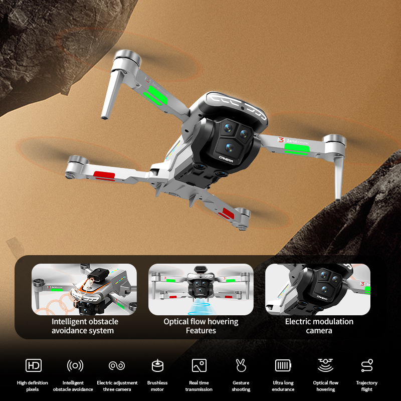 M3 Professional Drone 4K HD Ae - Drone Gimbal Brushless avis et prix