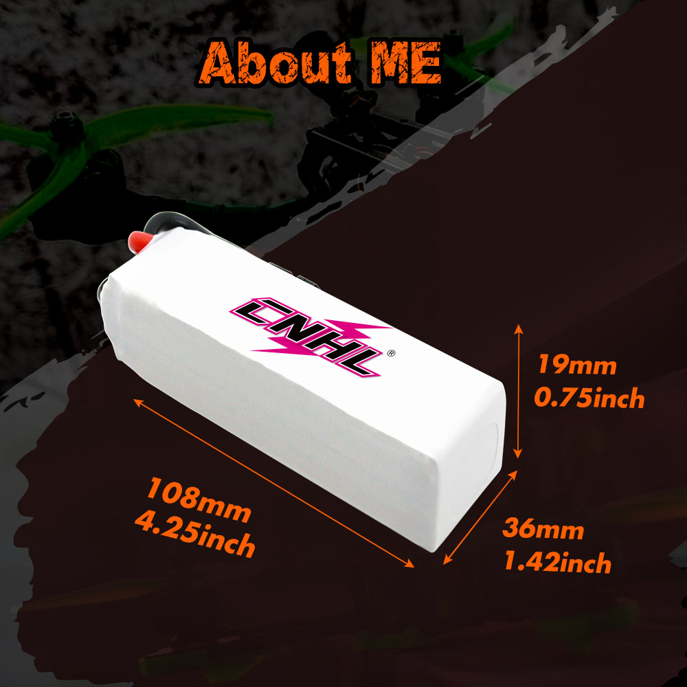 2pcs CNHL 2S 7.4V Lipo Battery - Drone Gimbal Controller avis et prix