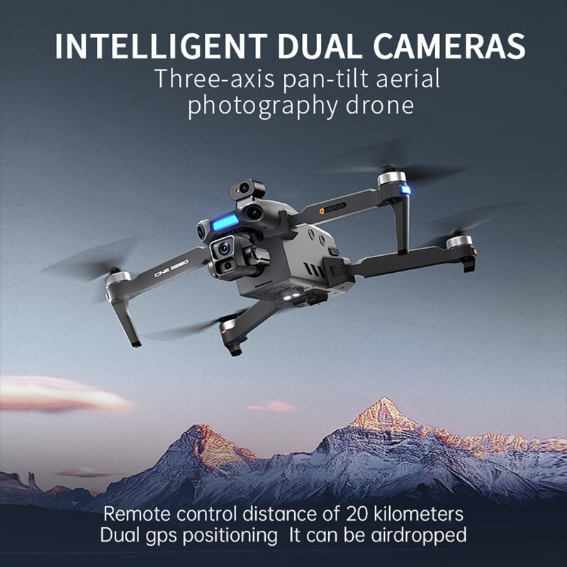 2026 New 8K Dual Camera Drone  - Drone Gimbal Brushless avis et prix