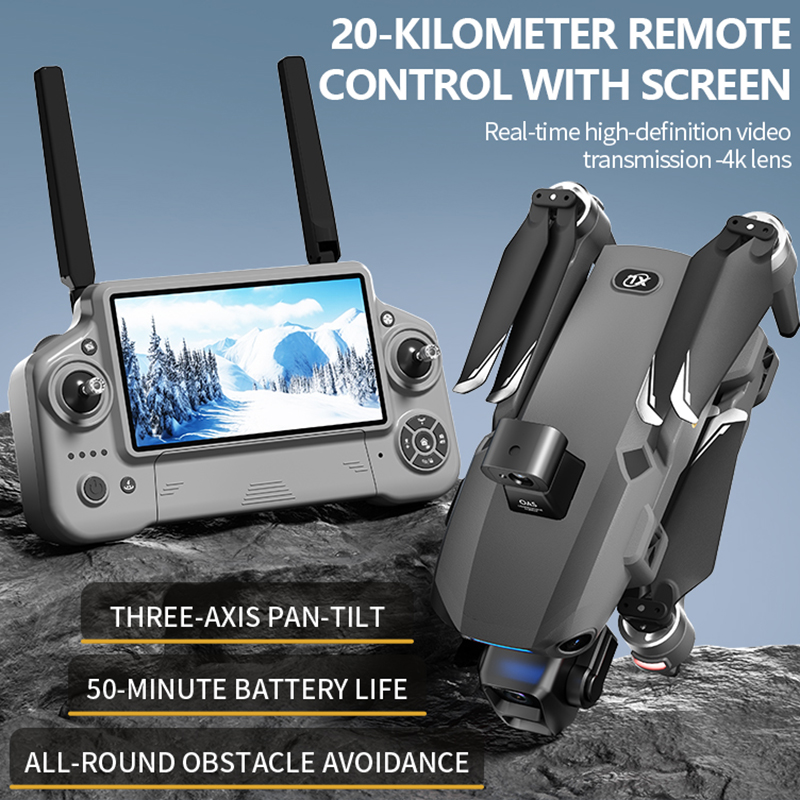 2026 New 8K Dual Camera Drone  - Drone Gimbal Brushless avis et prix