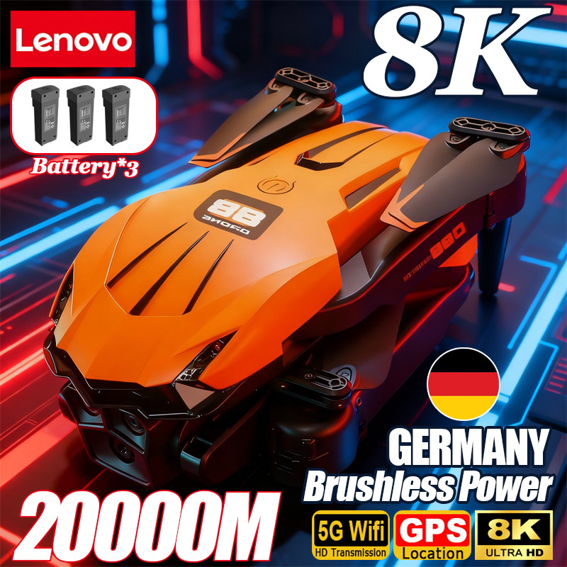 Lenovo D88 Drone 8K Aerial HD  - Drone Gimbal 2 Axis avis et prix