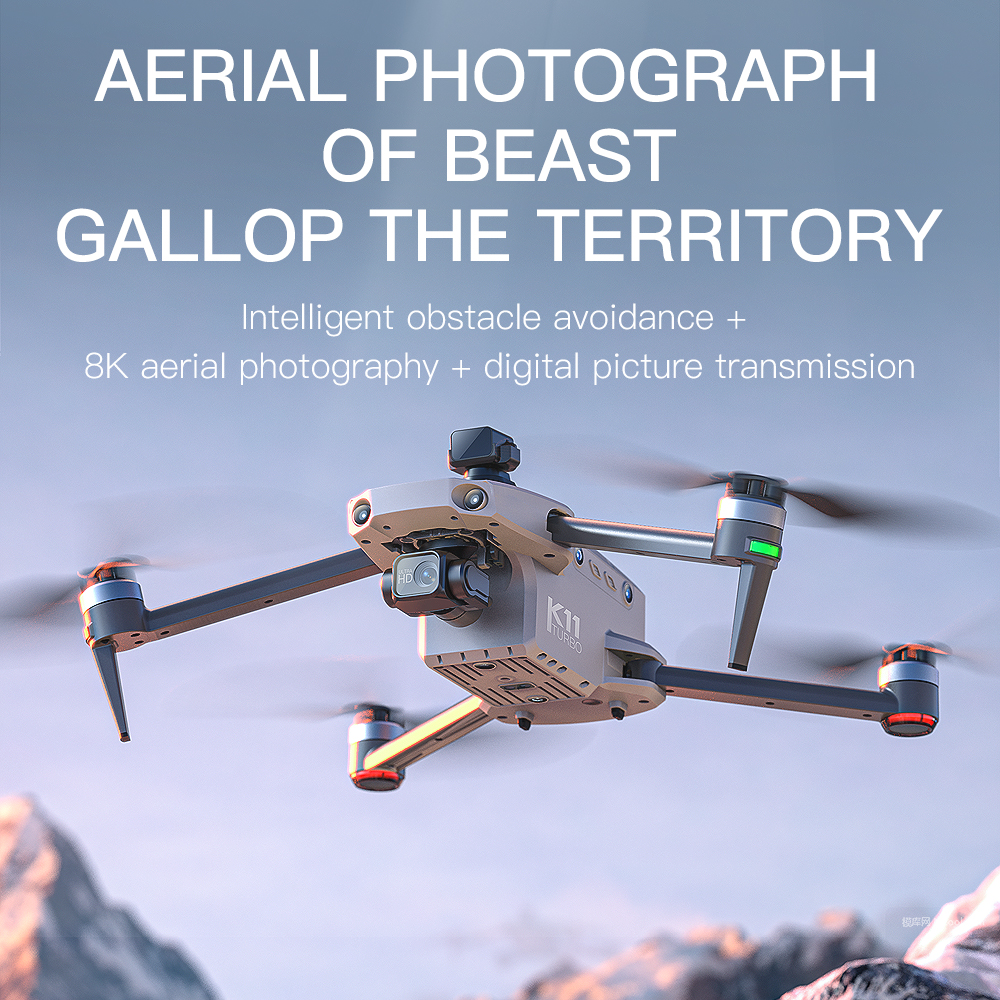 K11 Tubro Dual Camera GPS Dron - Drone Gimbal Mount avis et prix