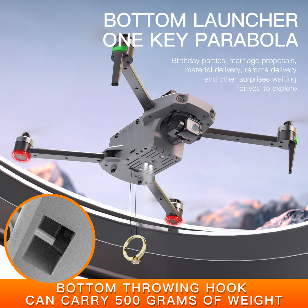 K11 Tubro Dual Camera GPS Dron - Drone Gimbal Mount avis et prix