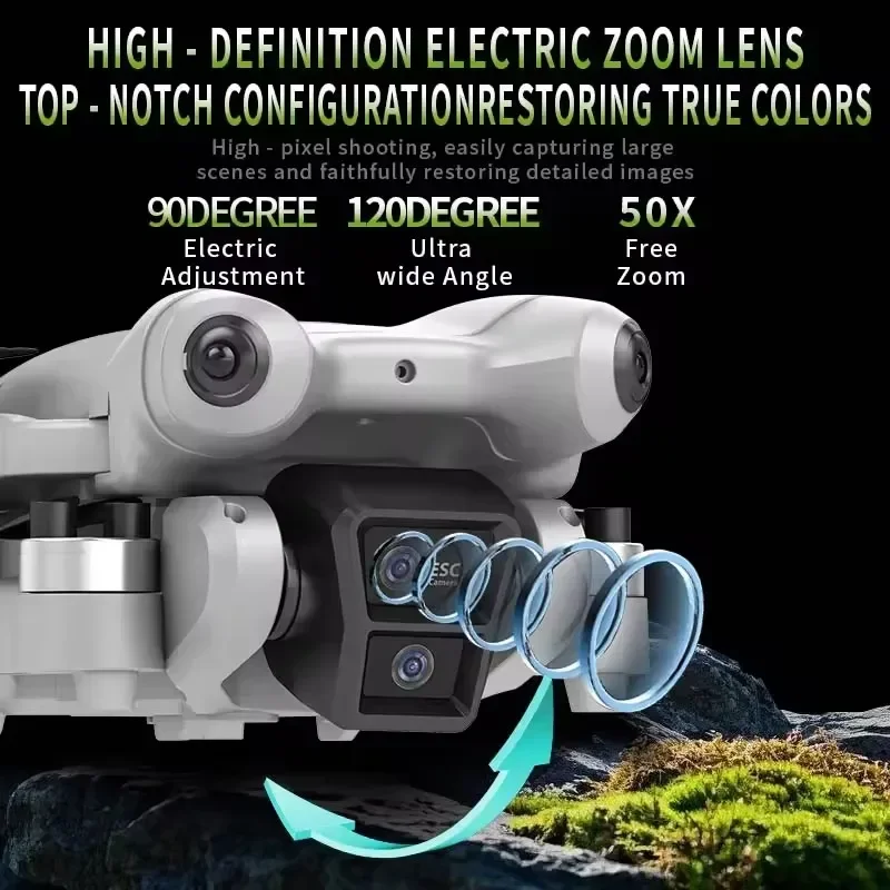 New S101 Drone 8K Dual Camera  - Drone Gimbal Mount avis et prix
