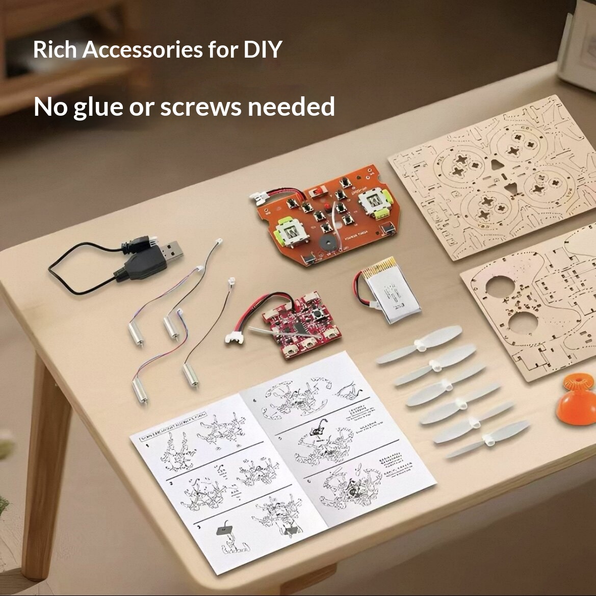 2026 New Wooden DIY Assembled  - Drone Gimbal Controller avis et prix