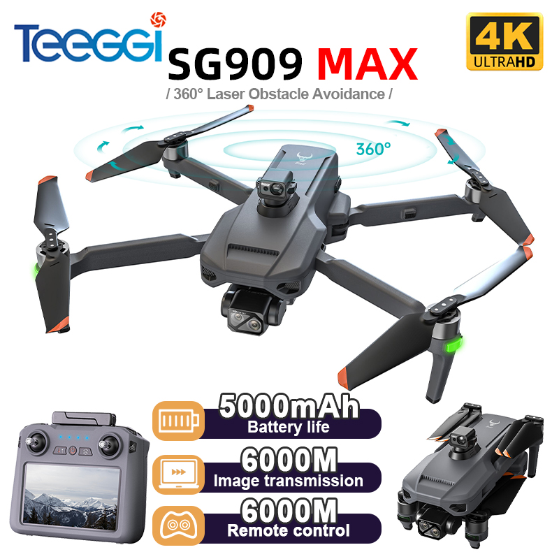 Teeggi SG909 MAX GPS Drone Wit - Drone Gimbal Brushless avis et prix