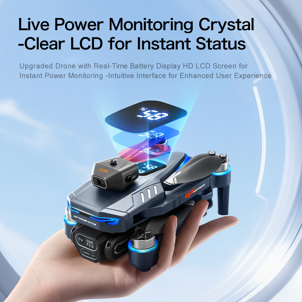 Lenovo GT8 drone 8K HD dual ca - Drone Gimbal Brushless avis et prix