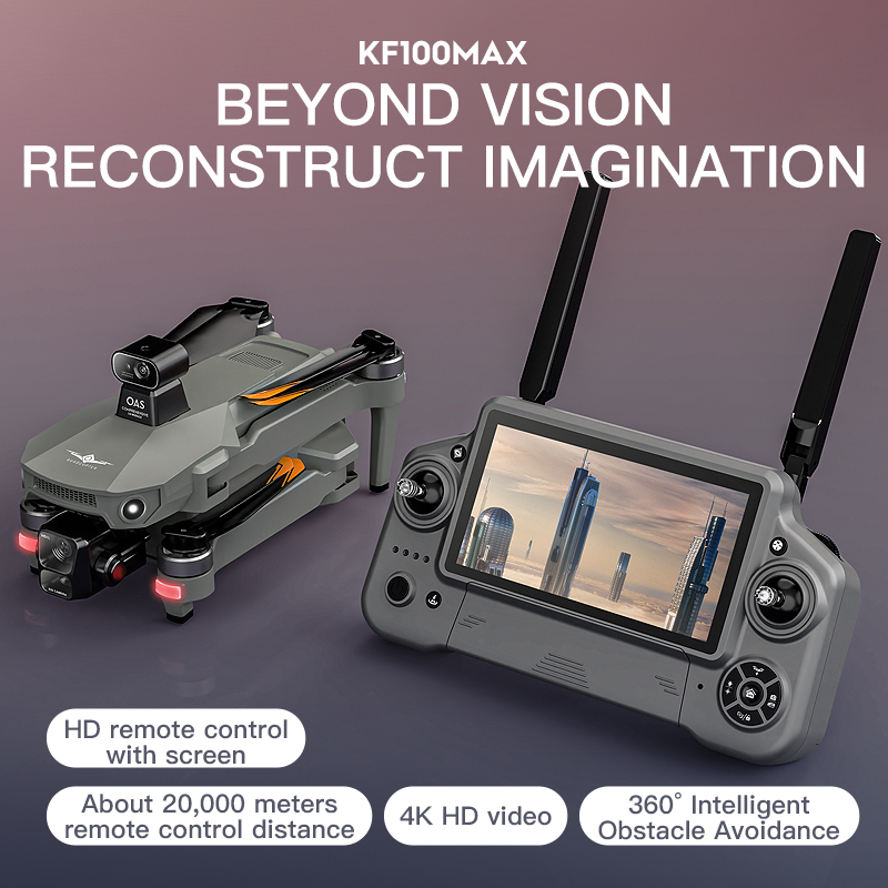 SJRC KF100 MAX 8K UHD Photo HD - Drone Gimbal Case avis et prix