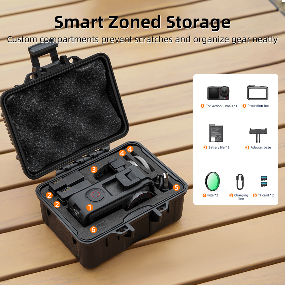 Hard Case Waterproof Box for D - Drone Gimbal Case avis et prix