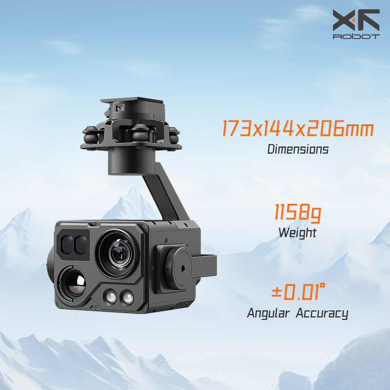 Z-9B AI 3-Axis Pod Target trac - Drone Gimbal 3 Axis avis et prix