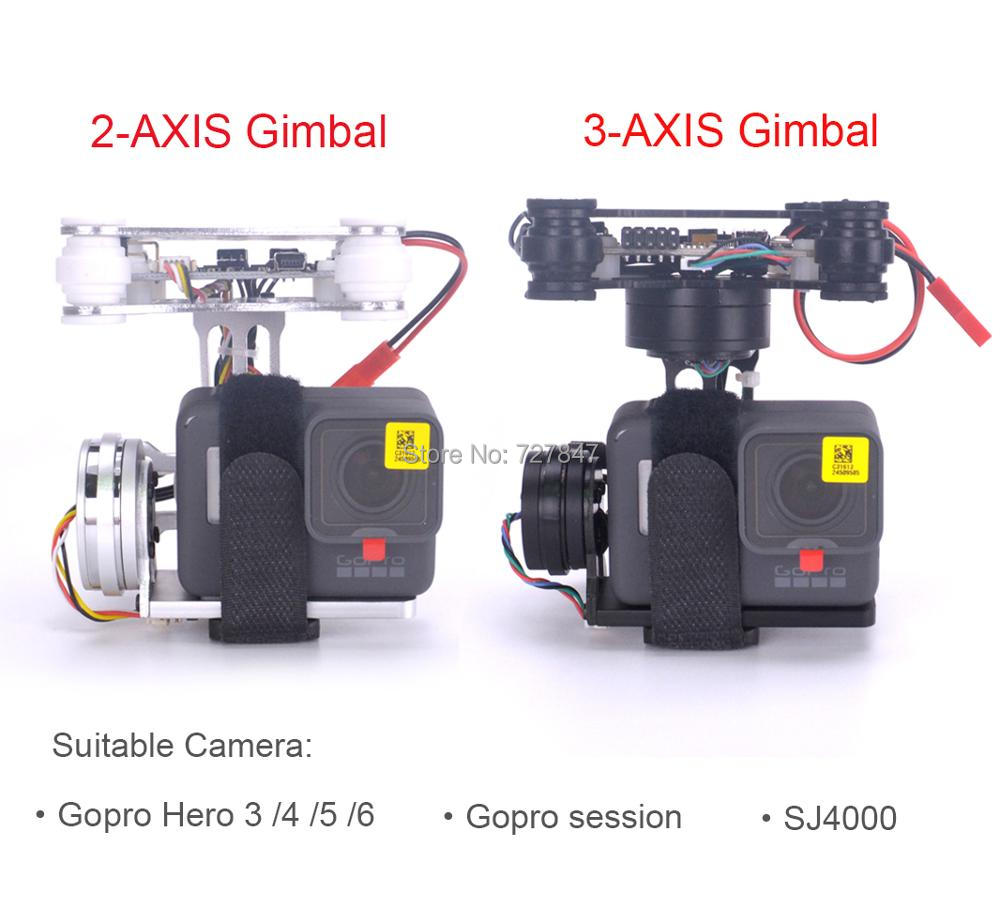RTF FPV 3-AXIS / Lightweight 2 - Drone Gimbal For Gopro Hero avis et prix
