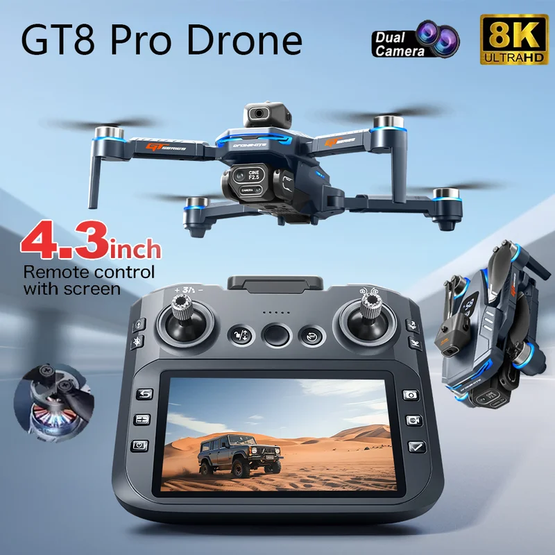 2026 New GT8 Drone GPS 8K Prof - Drone Gimbal 2 Axis avis et prix
