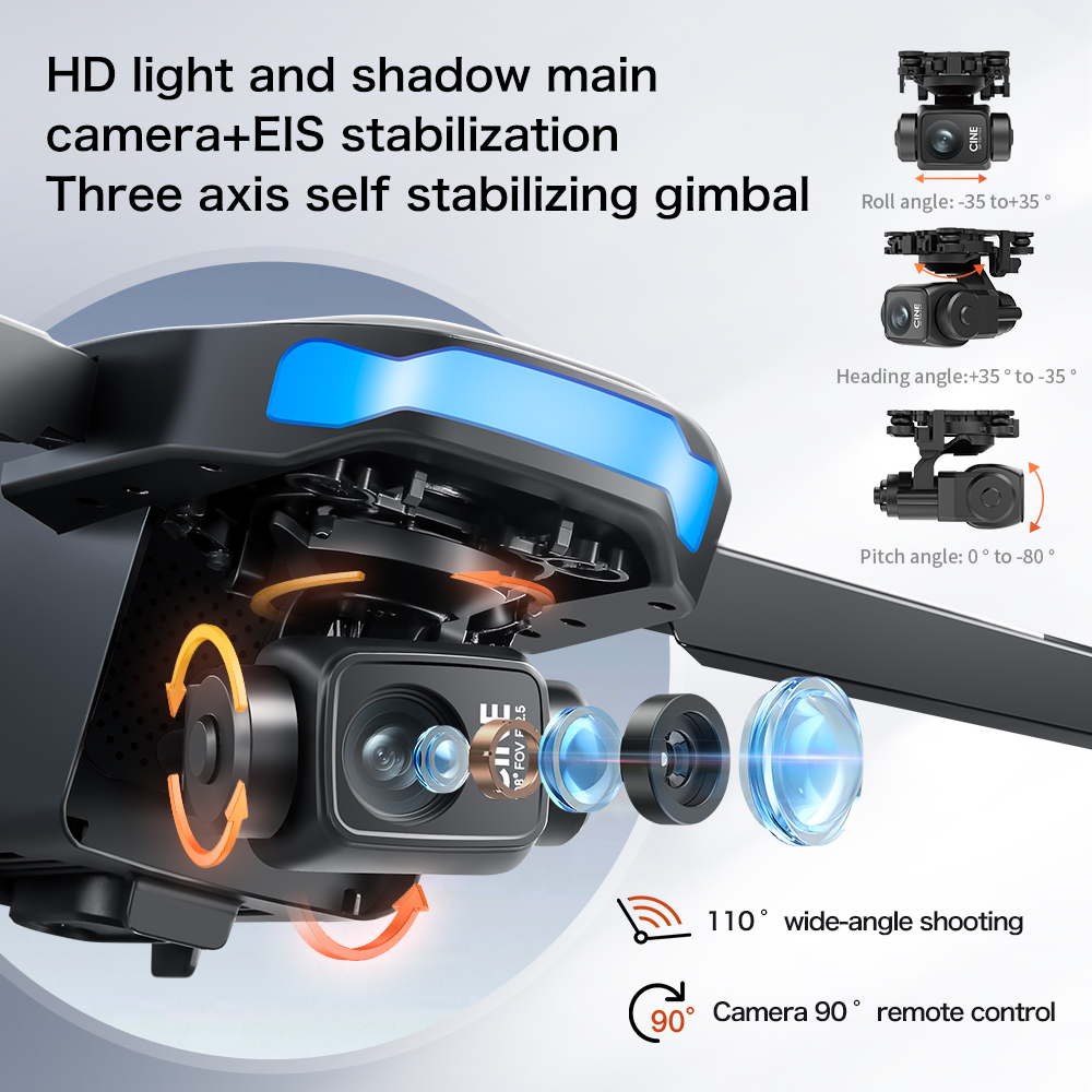 New S-X1 MAX Drone GPS 8K Prof - Drone Gimbal Brushless avis et prix