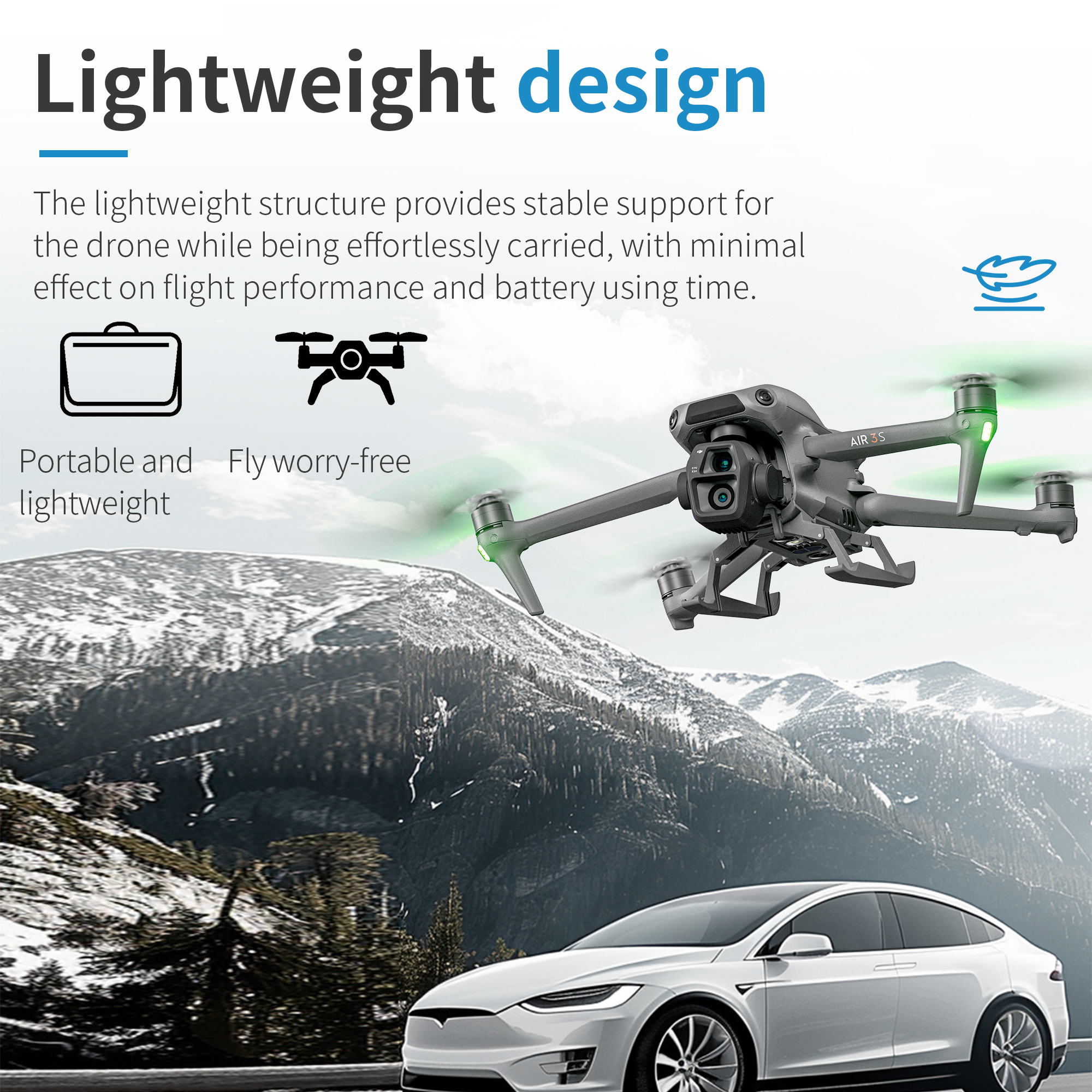 STARTRC for DJI AIR 3S drone l - Drone Gimbal Mount avis et prix