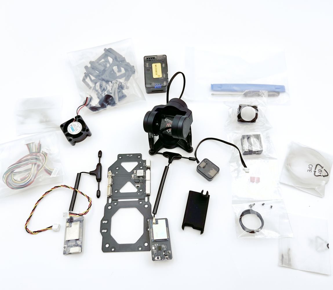 NCZOBOE C-20T 3-Axis FPV Gimba - Drone Gimbal 3 Axis avis et prix