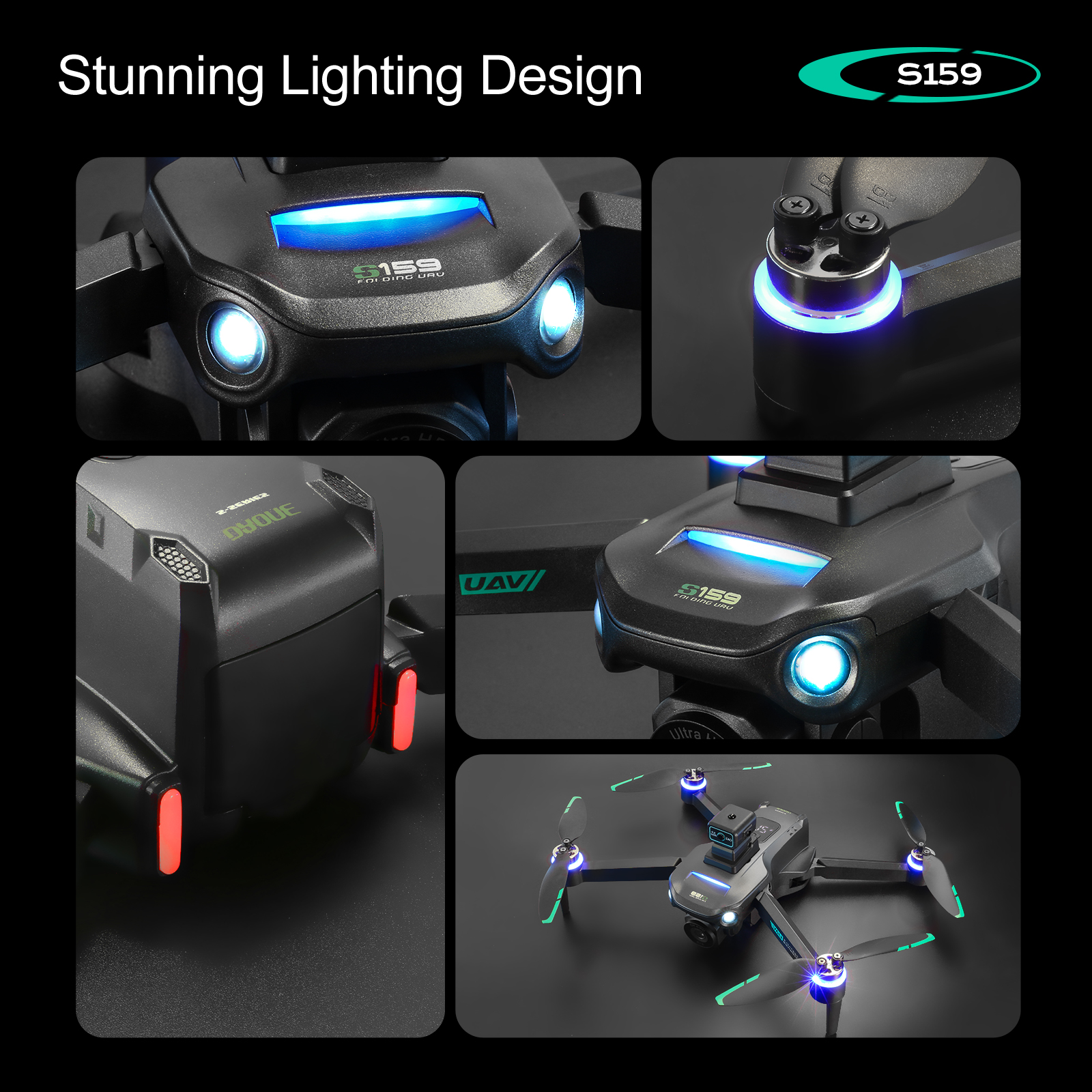 S159 GPS Drone 4K Profesional  - Drone Gimbal Brushless avis et prix